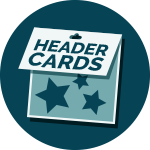 header cards