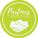partners in printing logo